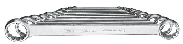 GEDORE Doppelringschlüssel Satz 12-teilig - Hochwertige Schraubenschlüssel - Robust & Langlebig - Id