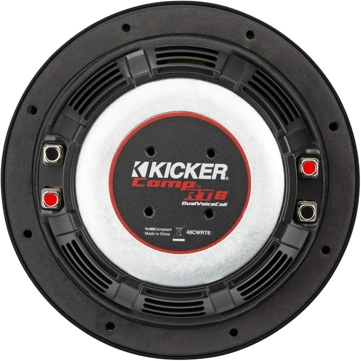 KICKER 8" Woofer CWRT84-48 Dual 4 Ohm, Dual 4 Ohm