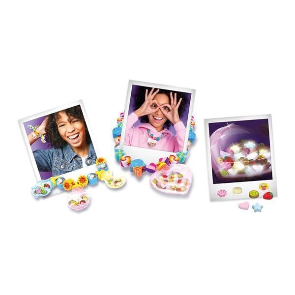 Cutie Stix - Bastelset Mein Kristallschmuck - Kinder-Bastelset für Schmuck - Ab 6 Jahren - Lansay Cu