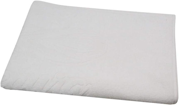 Sensepura, Wedeltuch für Sauna | Frottee in weiss 90 x 65 cm für effektvolle Wedeltechniken