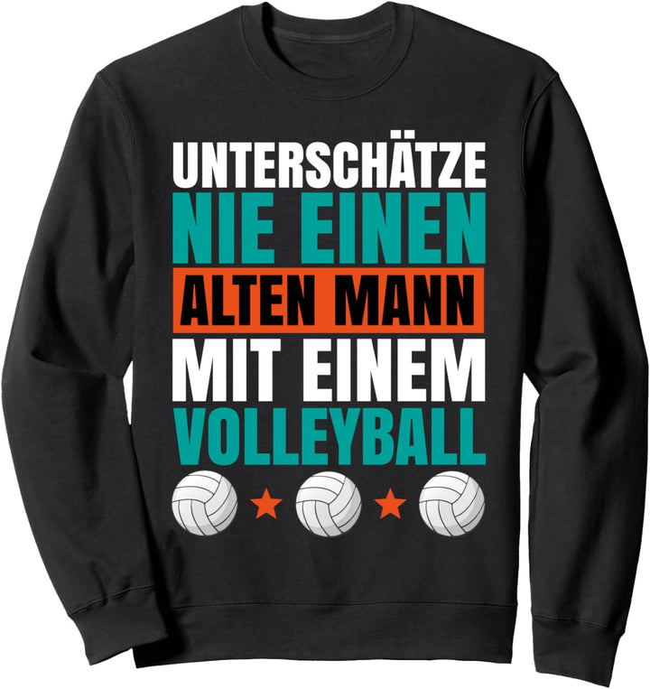 Beachvolleyball Strandball Design | Cooles Strand Volleyball Sweatshirt
