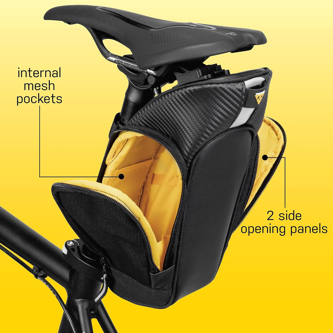 TOPEAK MondoPack XL Satteltasche mit QuickClick F25 Halterung - Gross, L
