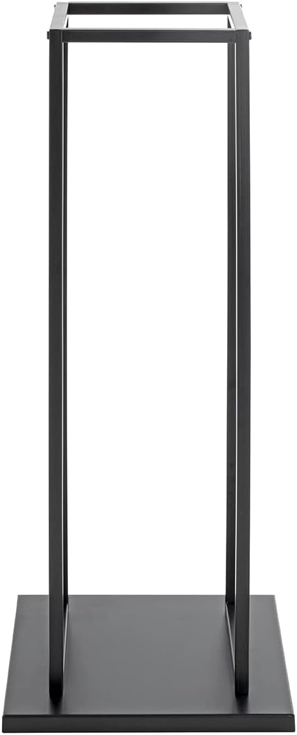 HAKU Kaminholzständer schwarz, Metall - Masse: B 33 cm x H 85 cm x T 33 cm, Style: Modern 33 x 33 x