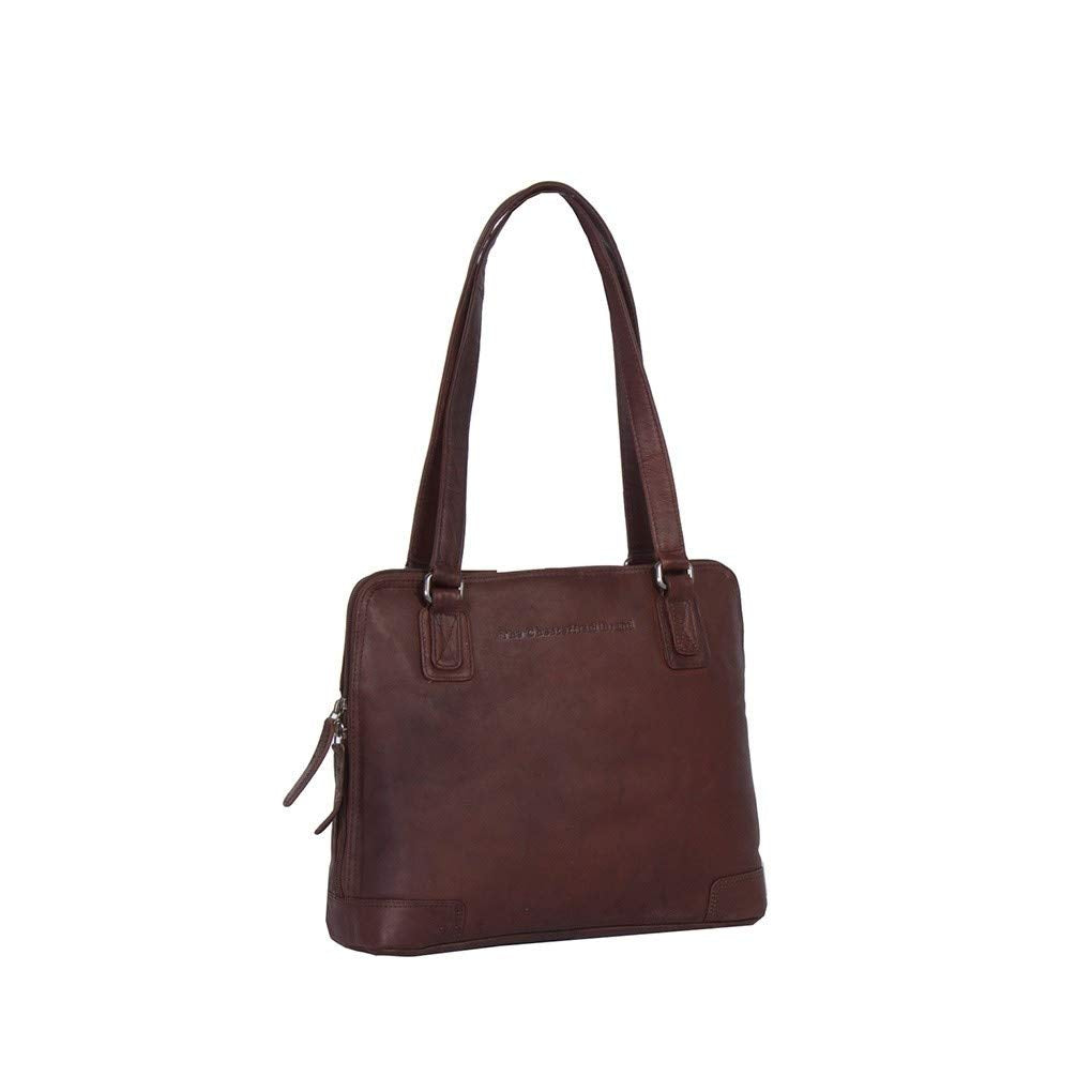 The Chesterfield Brand Wax Pull Up Manon Schultertasche Leder 30 cm Laptopfach