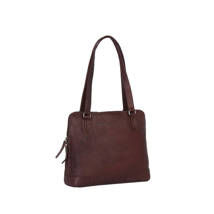 The Chesterfield Brand Wax Pull Up Manon Schultertasche Leder 30 cm Laptopfach