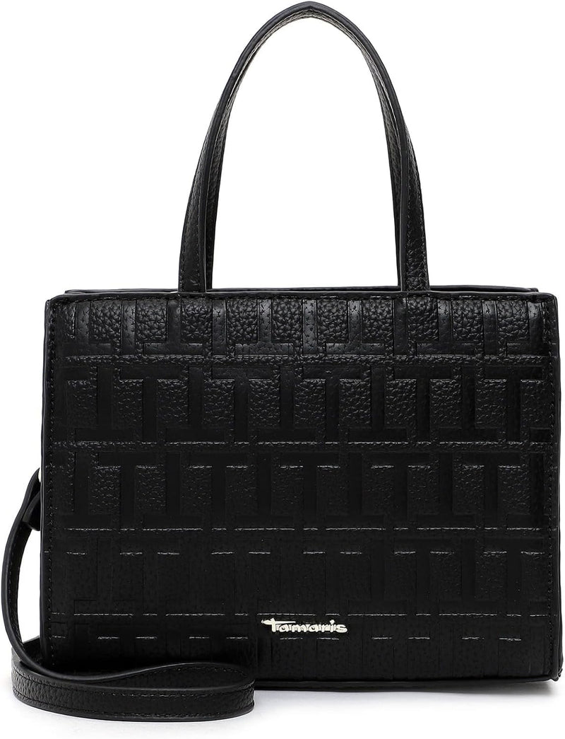 Tamaris Shopper Julia 31973 Damen Handtaschen Ornament Einheitsgrösse Black 100, Einheitsgrösse Blac