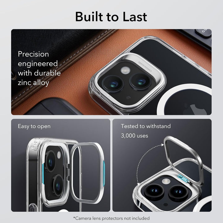 ESR für iPhone 13 Hülle und iPhone 14 Hülle, kompatibel mit MagSafe, Classic Ständer Hülle mit HaloL
