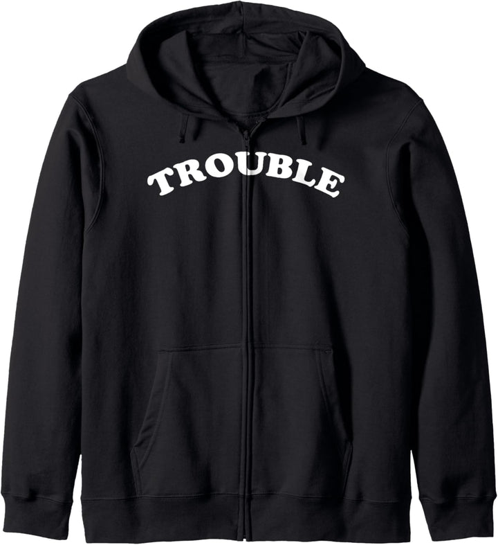 Trendy Trouble Arched Kapuzenjacke