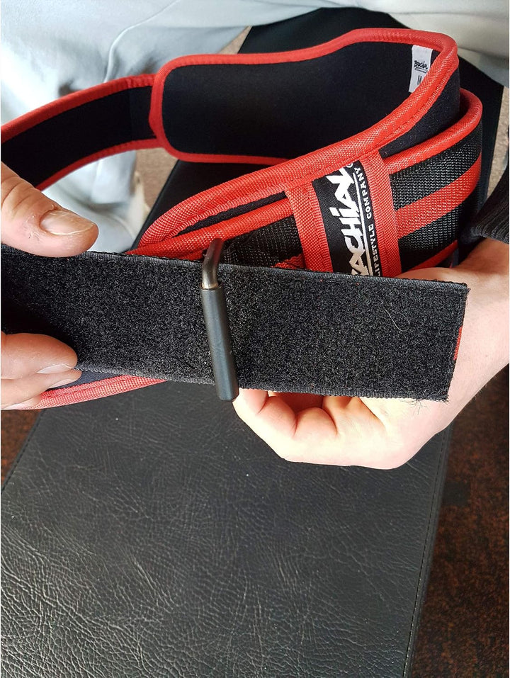 Brachial Gürtel "Lift" rot/schwarz - Trainingsgürtel für Fitness und Bodybuilding Rot / Schwarz L, R