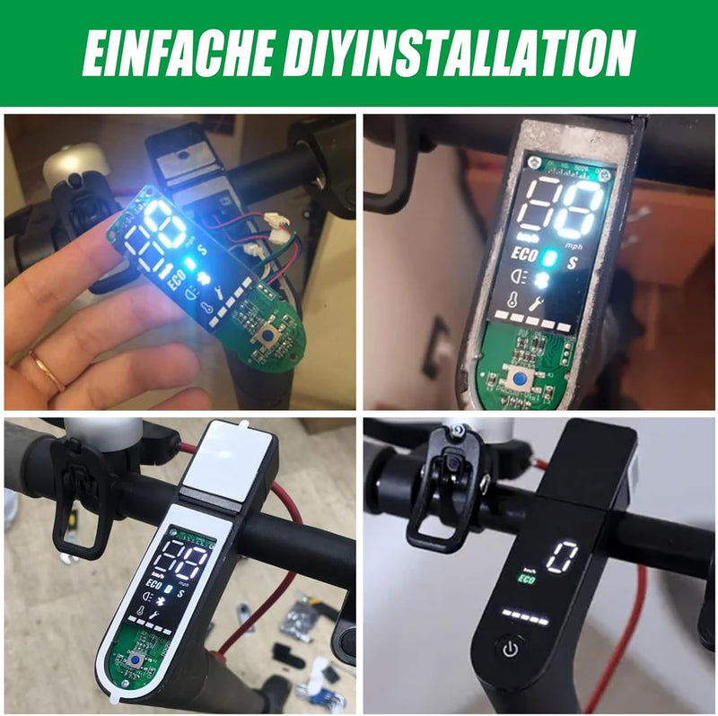 Scooter Dashboard, LCD Display Elektroroller Bluetooth Leiterplatte für Xiaomi M365 /M365 Pro /M365