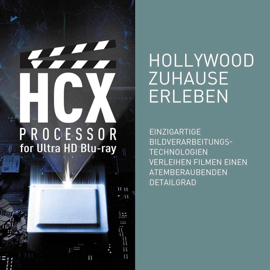 Panasonic DP-UB424EGK Ultra HD Player (4K Blu-ray Disc, 4K VoD, DLNA, 2x HDMI, USB, schwarz) schwarz