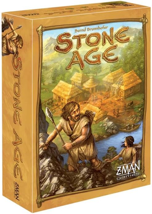 Z-Man Games ZMG71260 Stone Age Board Game Steinzeit, Steinzeit