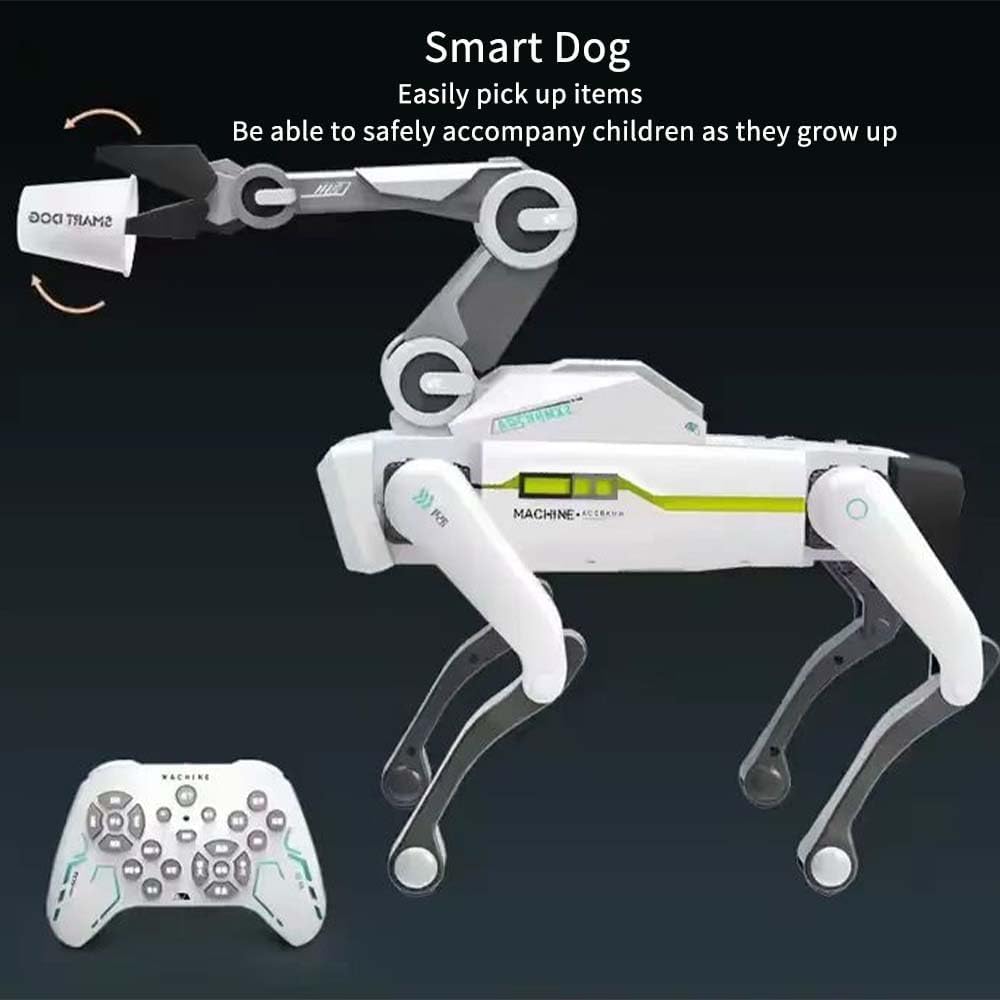 Roboter Hund Ferngesteuert Spielzeug,Kann Programmieren, Tanzen, Musik und Interagieren für Kinder v