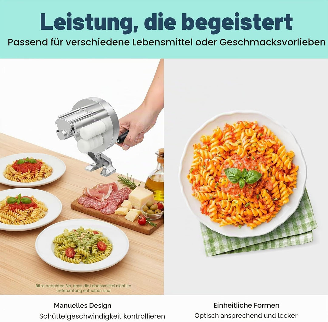 Pasta Maschine Manuell, Gnocchi Maschine mit Handkurbel, Cavatelli Maker Maschine für Cavatelli Orec