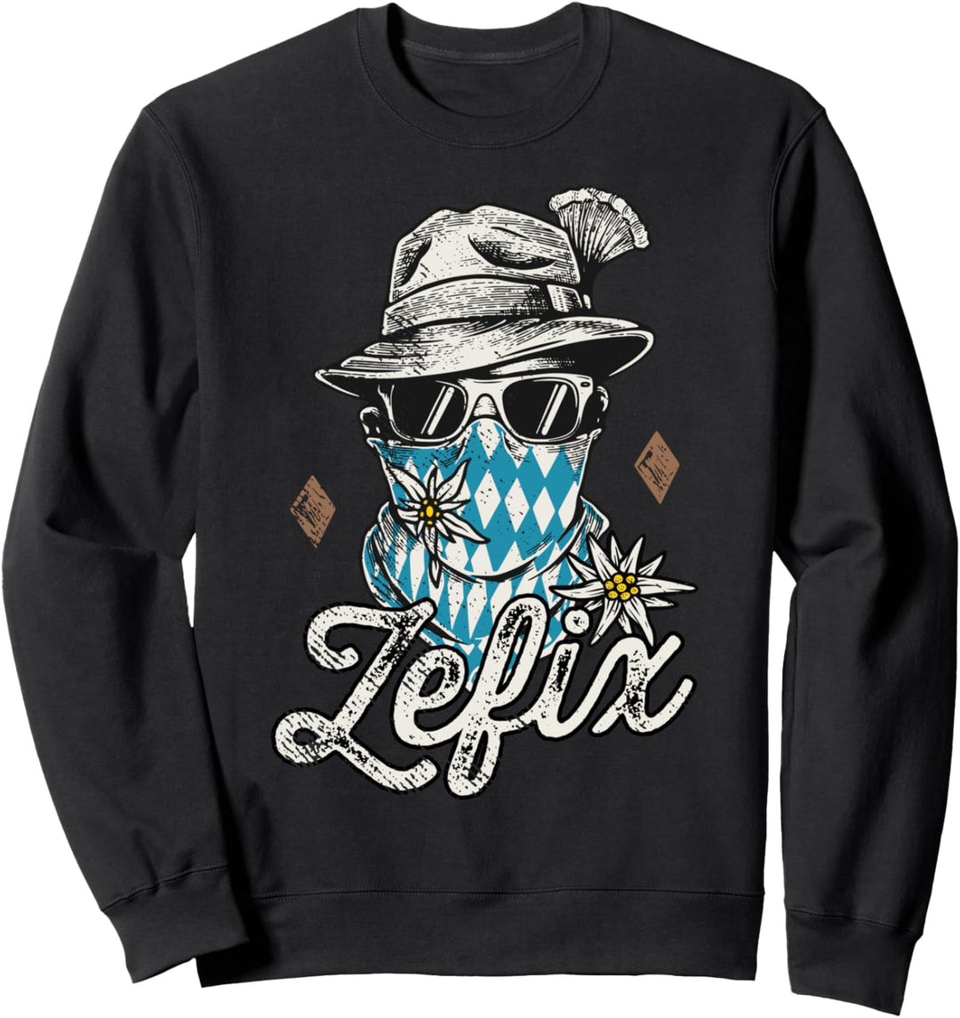 Zefix Tshirt Trachtenshirt Herren Bayrische Tracht Grantler Sweatshirt