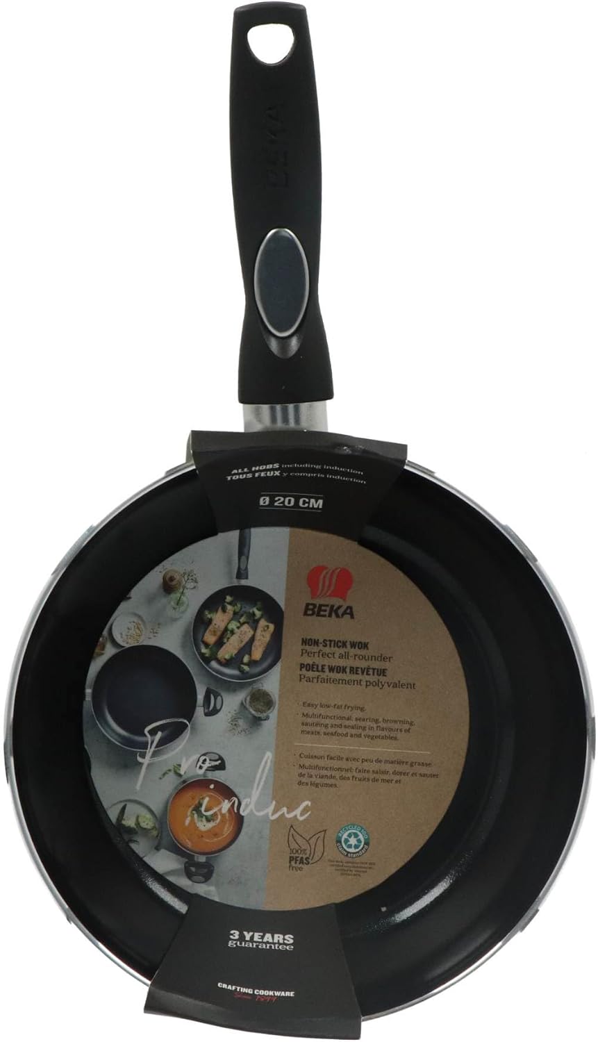 BEKA 102103 Mini WOK Pro Induktionskeramik, 20 cm