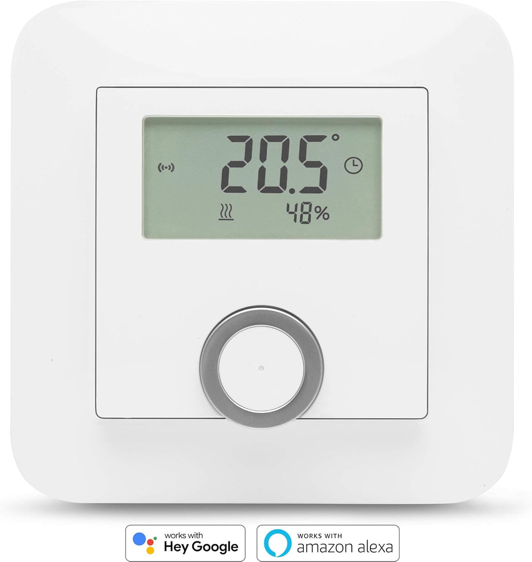 Bosch Smart Home Raumthermostat zur Steuerung der Heizkörperthermostate, inklusive Feuchtigkeitsanze