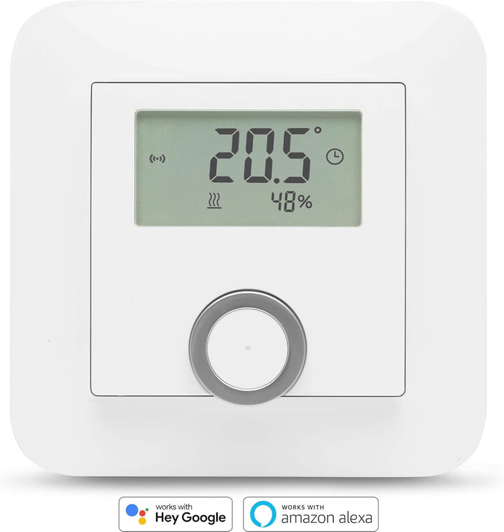 Bosch Smart Home Raumthermostat zur Steuerung der Heizkörperthermostate, inklusive Feuchtigkeitsanze