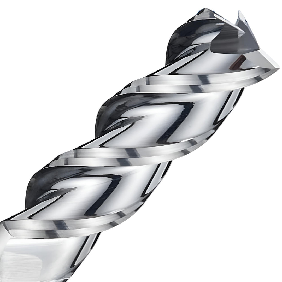 VHM Fräser, Schaftfräser, Alufräser Z=3, polierte Spannut, glat, scharf Ø 1-20 mm für Alu, Kupfer, M