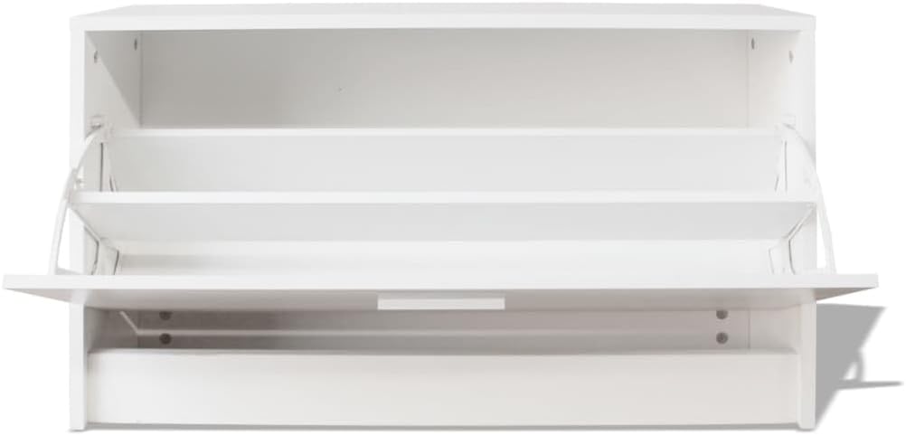 vidaXL Schuhbank Weiss 80x24x45 cm