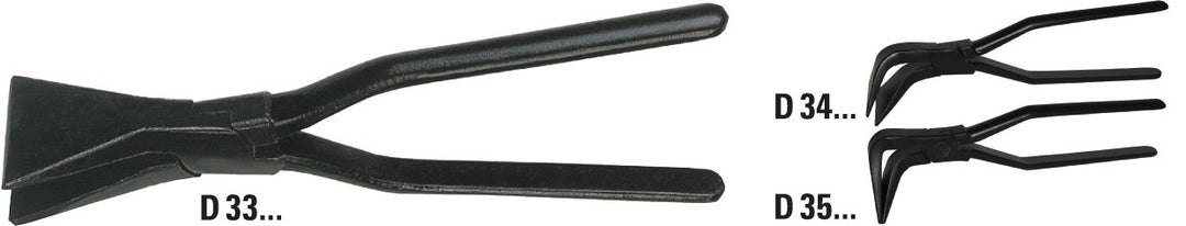 Erdi Falzzange 45° gebogen D341-80