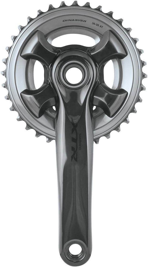 SHIMANO Kurbelgarnitur 11-Fach FC-M9000-2 36/26T 170mm Einheitsgrösse, Einheitsgrösse