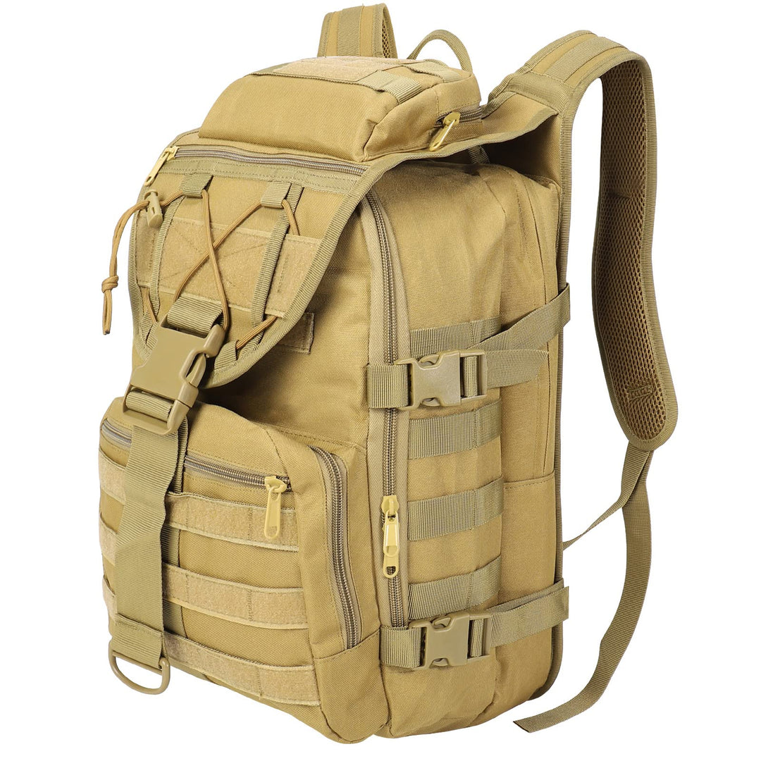 SHANNA Militärrucksack 35L/50L Armee Rucksack Molle, Hohe Kapazität Trekkingrucksack Wanderrucksäcke