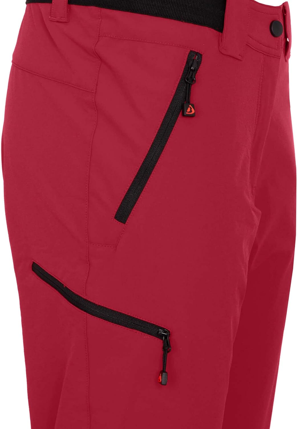 Bergson VIDAA Comfort (Slim) | Damen Wanderhose - Leichte Damen Wanderhose im Slim Fit, Normal-/Kurz