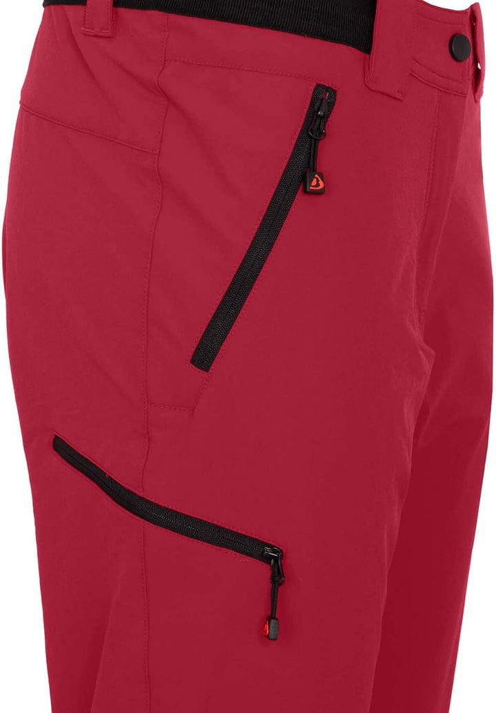 Bergson VIDAA Comfort (Slim) | Damen Wanderhose - Leichte Damen Wanderhose im Slim Fit, Normal-/Kurz