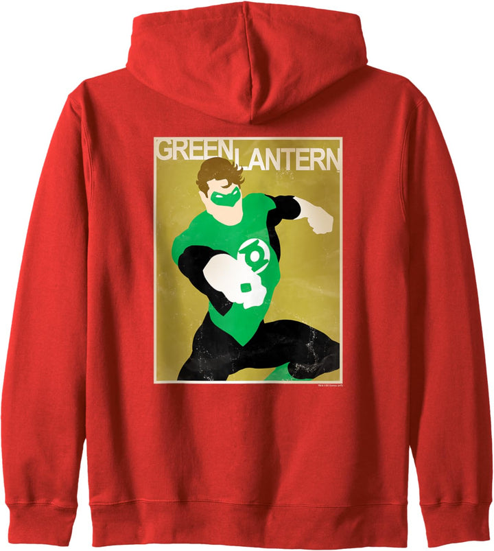 Green Lantern Simple Poster Kapuzenjacke