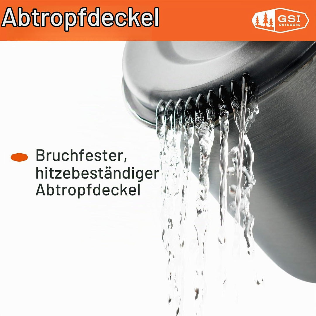 GSI Outdoors Pinnacle Dualist Küchenutensilien, Mehrfarbig