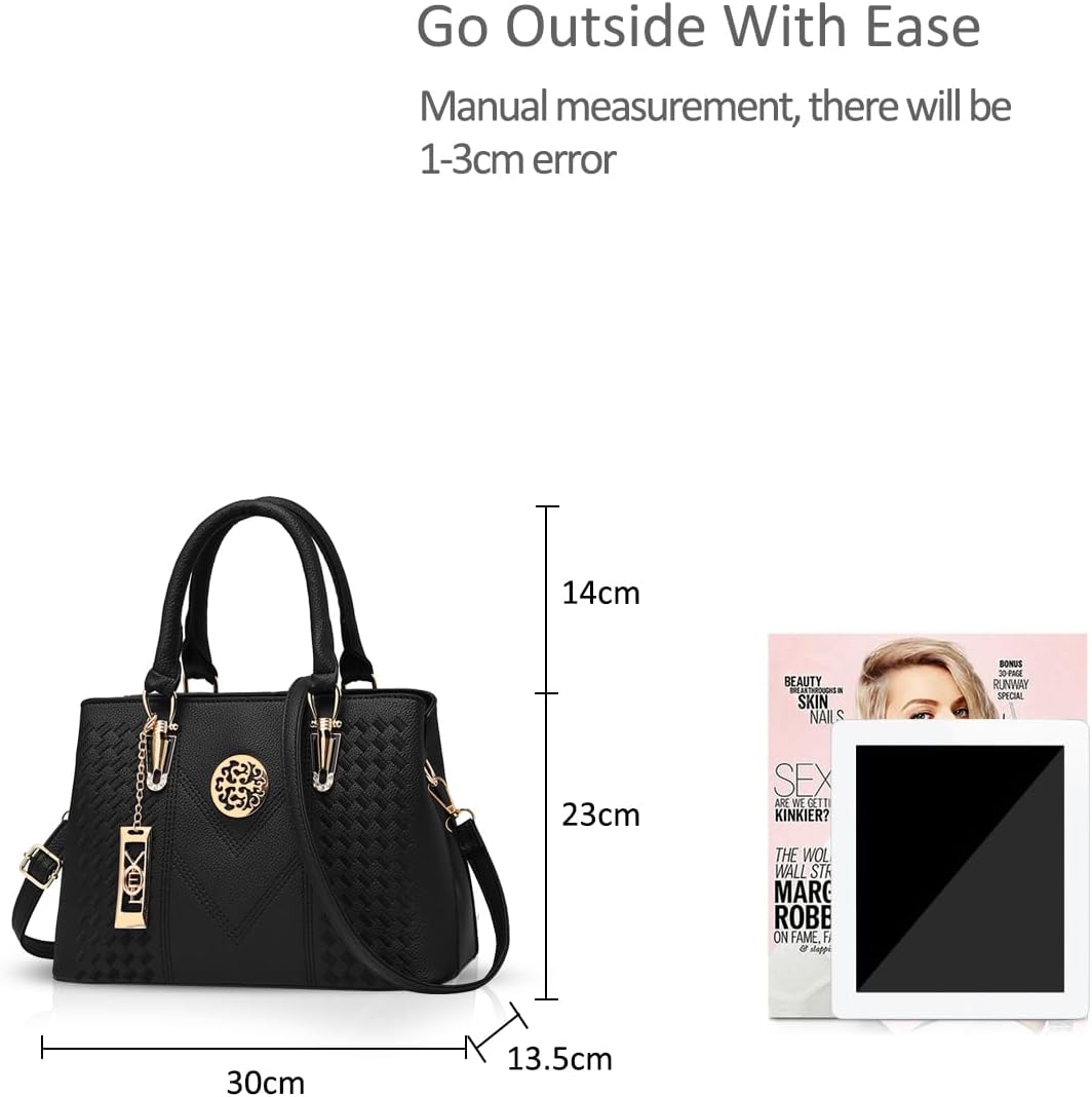 NICOLE &amp; DORIS Elegant Taschen Damen Handtaschen Umhängetasche Crossbody Bag Frauen Schultertaschen