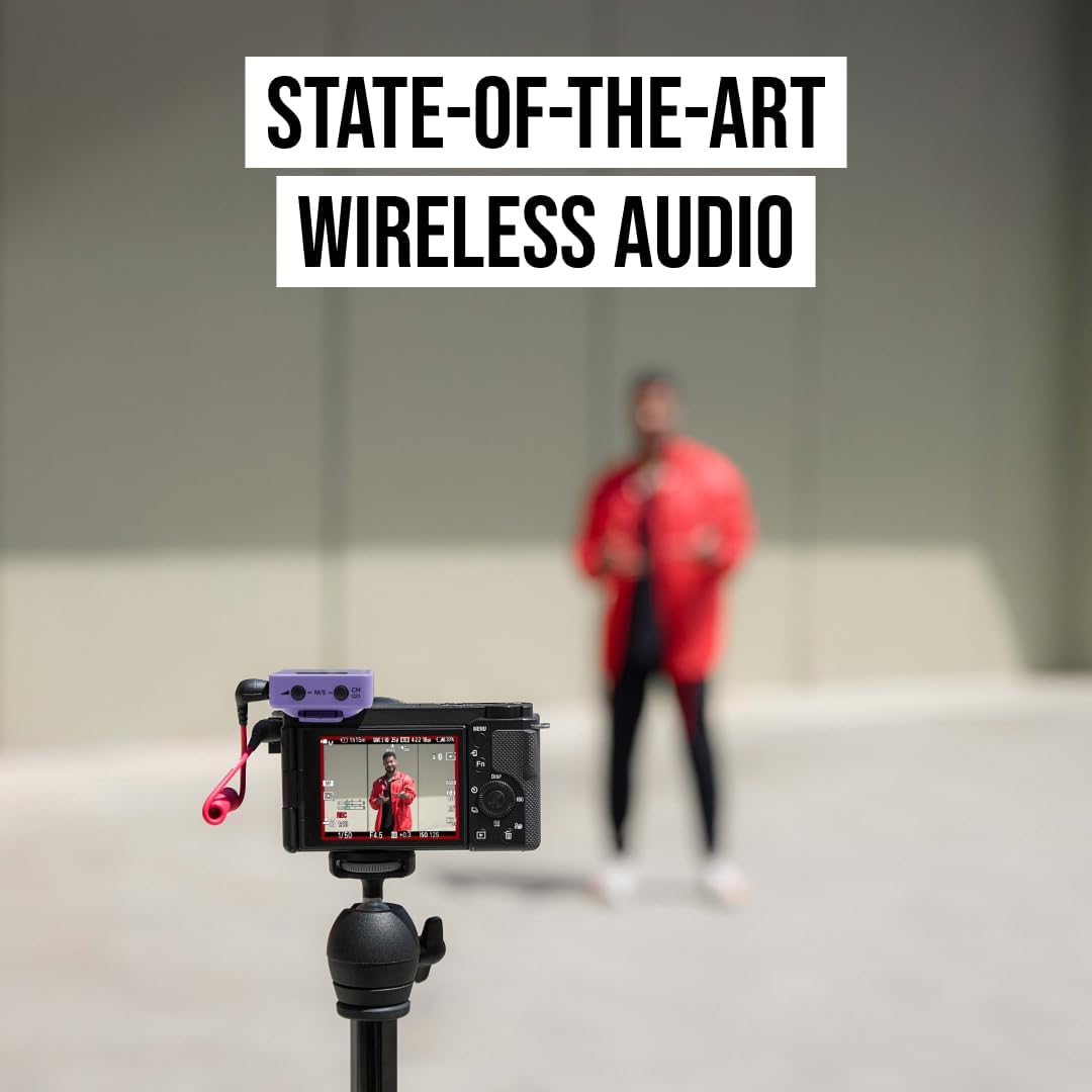 RØDE Wireless GO (Gen 3) – Kompakter kabelloser Mikrofon – Kristallklarer Klang, 32-Bit Float Aufnah