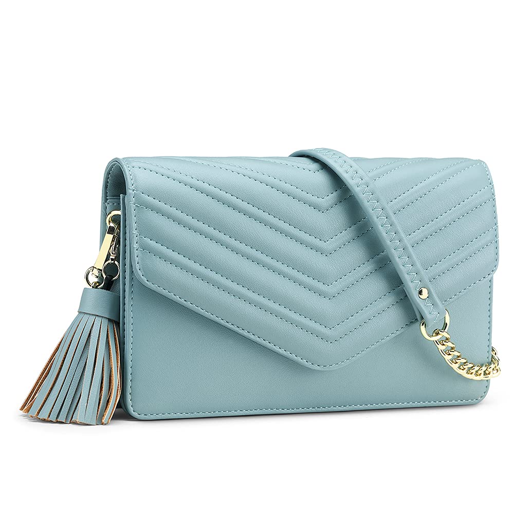 Peacocktion Damen Umhängetasche, Kleine Crossbody Taschen Geldbörse Handtasche Schultertasche Reisep