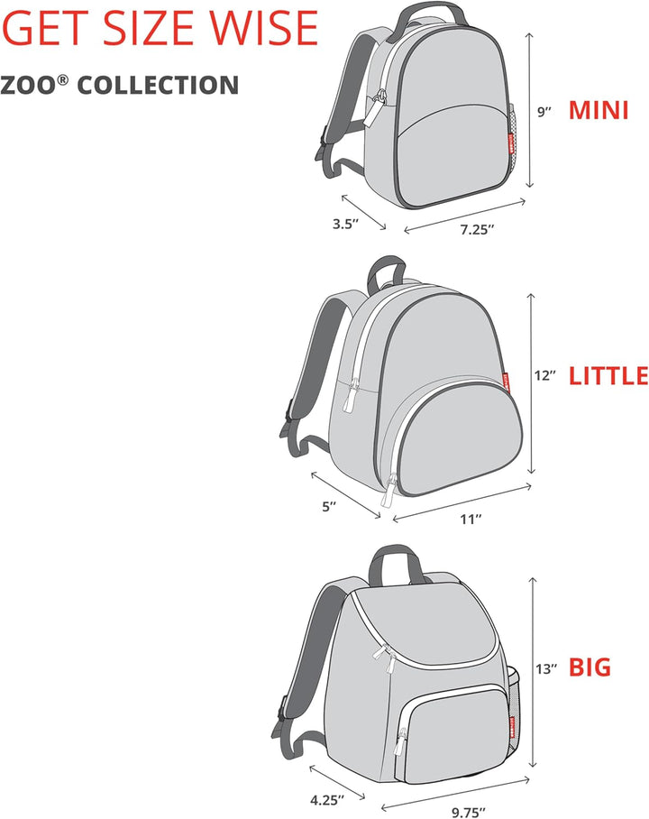 Skip Hop Zoo Little Kid Backpack Designer, Designer