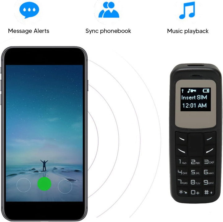 2G-Mobiltelefon, Einfaches GSM-Mobiltelefon mit Ohrbügel, Bluetooth-Headset-Wählgerät, Backup-Telefo
