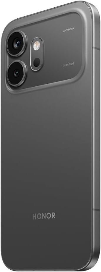 Honor 600 5G Smartphone 512GB, 200MP Kamera, Black | 6,57" AMOLED 120Hz Display, Snapdragon 7 Gen 4,