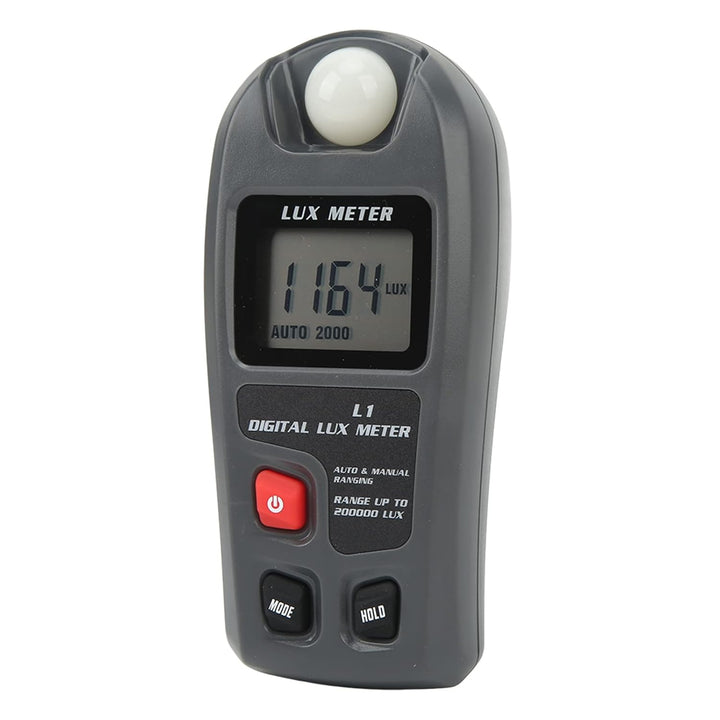 Beleuchtungsstärkemessgerät, Digitales Lichtmessgerät, Luxmeter, Beleuchtungsstärketester, LCD-Displ