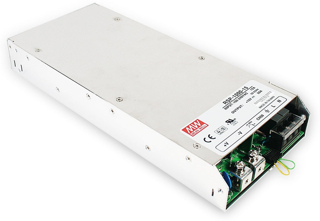 Unbekannt Schaltnetzteil MEANWELL RSP-1000-27, 27 V-/37 A, RSP-1000-27