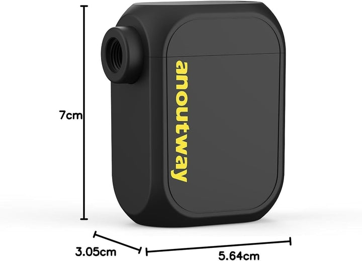 Tiny Pump Mini Fahrradpumpe, Elektrische mit Digitalem Manometer | Elektrische Luftpumpe Klein Fahrr