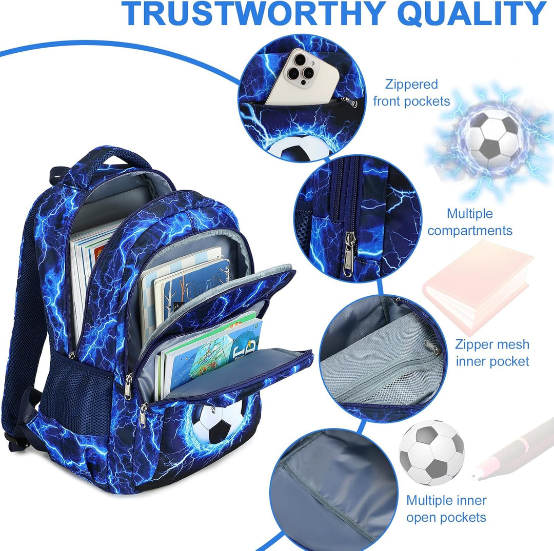 LEDAOU Schulrucksack Junge Teenager Kinder Juvenile Mädchen Daypack Mädchen Freizeitrucksack Backpac