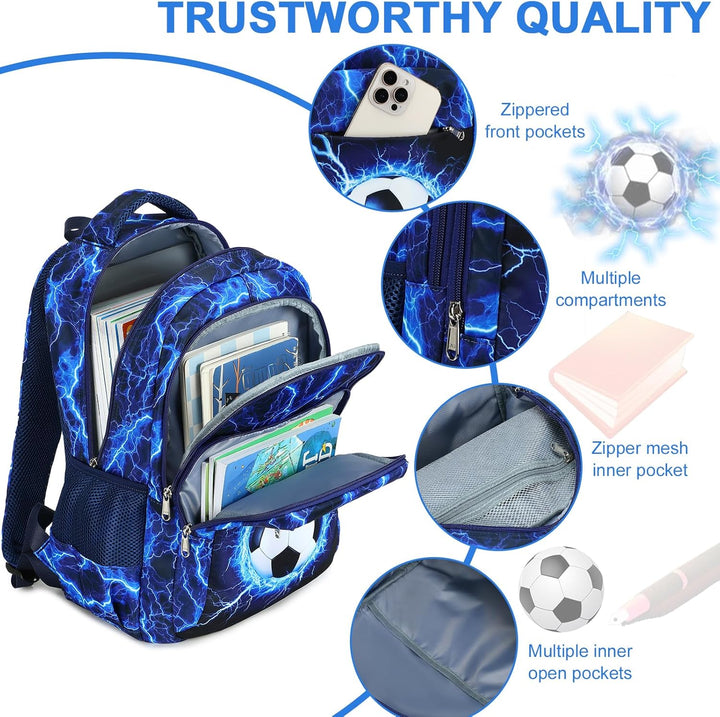 LEDAOU Schulrucksack Junge Teenager Kinder Juvenile Mädchen Daypack Mädchen Freizeitrucksack Backpac