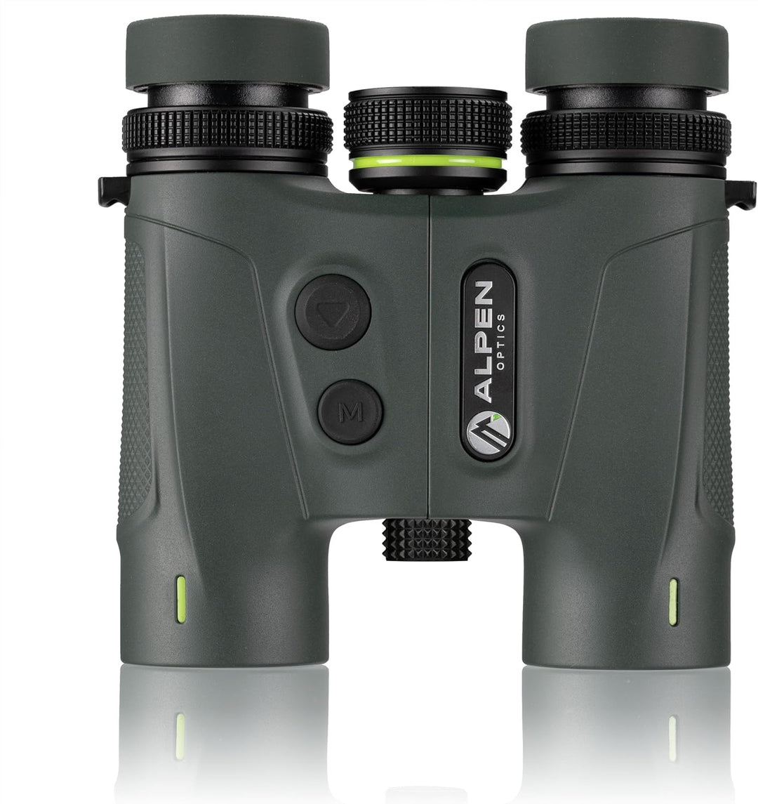 Alpen Optics Apex XP 7x24 LRF Fernglas mit Entfernungsmesser, Multicoating, LCD-Anzeige, Robustes PP