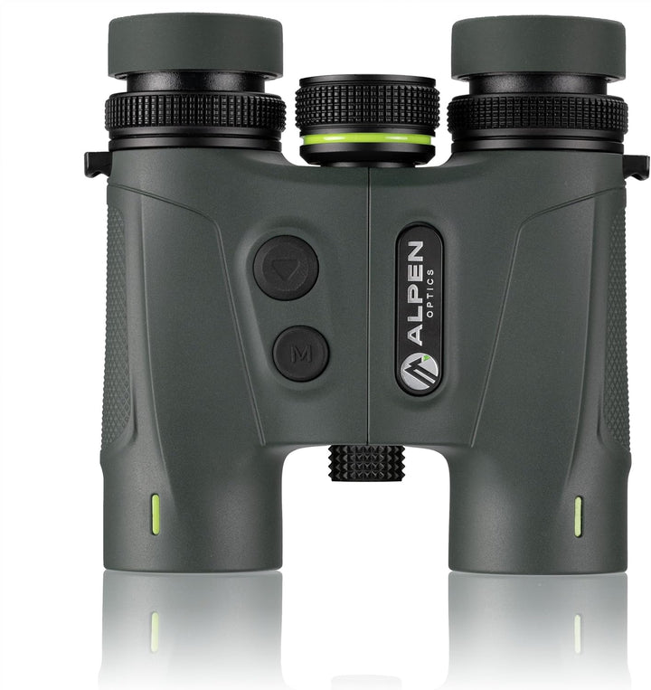 Alpen Optics Apex XP 7x24 LRF Fernglas mit Entfernungsmesser, Multicoating, LCD-Anzeige, Robustes PP