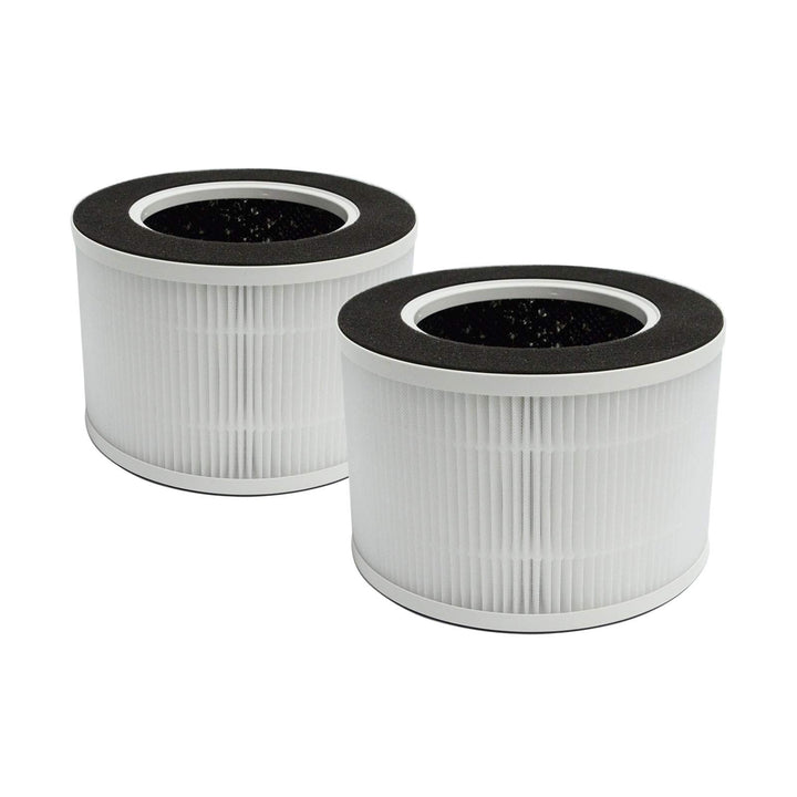 PUREBURG Ersatz-filter-kompatibel mit MEDION MD 19778 Luftreiniger, Aktivkohle und True HEPA,2-Pack
