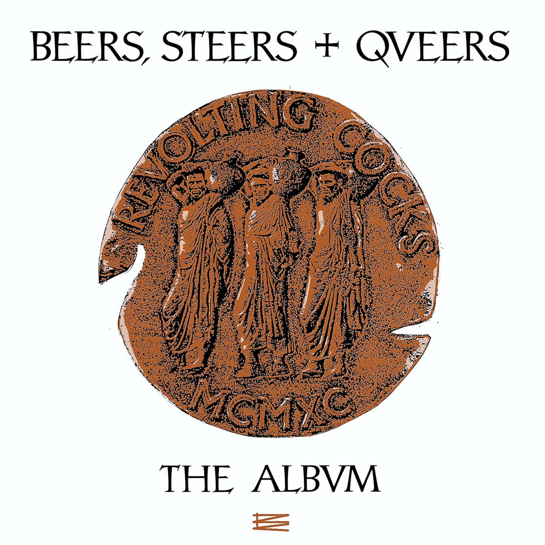 Beers, Steers & Queers (Bronze/White), Vinyl