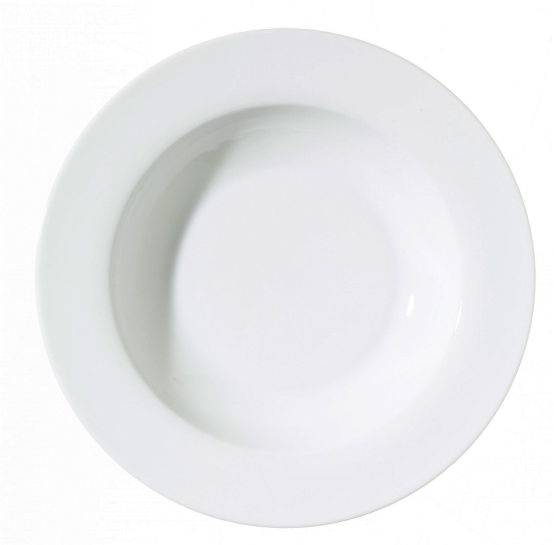 METRO Professional Suppenteller Fine Dining, Porzellan, ¯ 21.5 cm, wei§, 6 StŸck