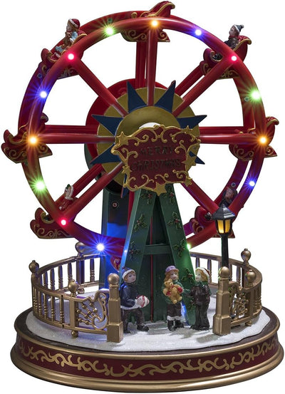 Konstsmide LED Szenerie Riesenrad mit Animation, 3440-000EE, Bunt, Riesenrad