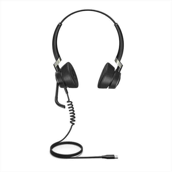 Jabra Engage 50 On-Ear Stereo Headset - Microsoft-zertifizierter digitaler Kopfhörer mit Kabel - pas
