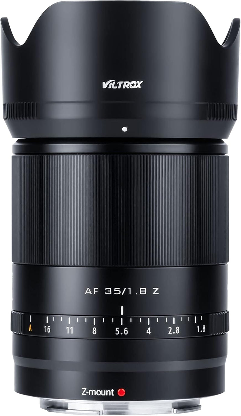 VILTROX 35mm F1.8 Z STM Autofokus Vollformat Objektiv Weitwinkelobjektiv für Nikon Z-Bajonett Kamera